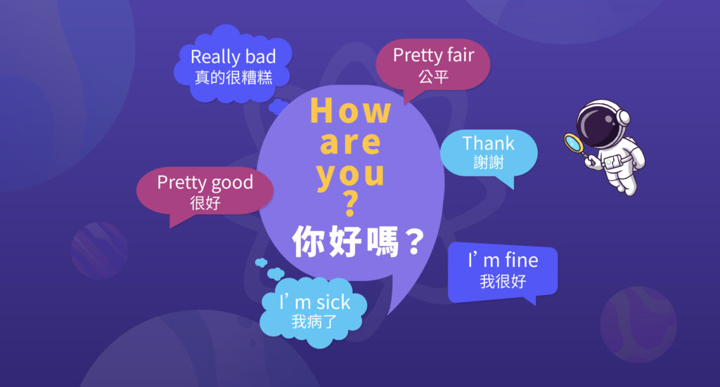How are you 回答方式