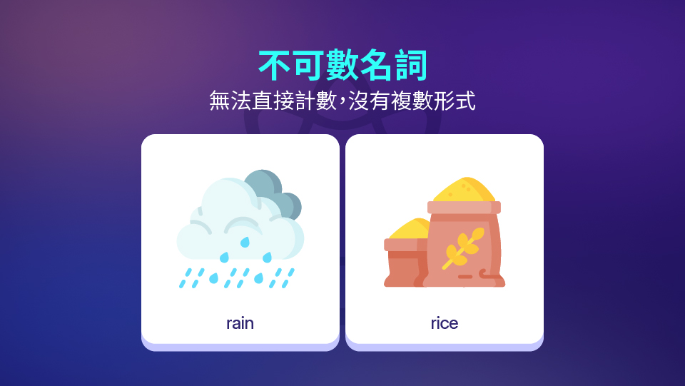 不可數名詞