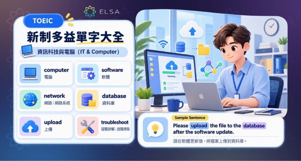多益單字:資訊科技與電腦(IT & Computer)