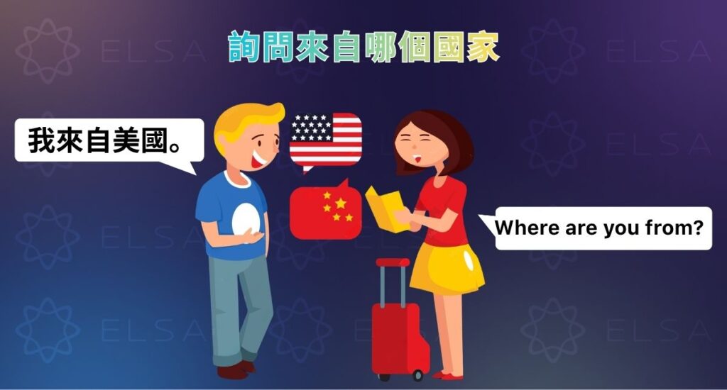 用英文詢問國籍與來自哪個國家的常見句型